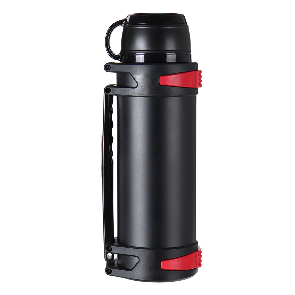 3000ML Large Capacity 36H Keep Hot & Cold Coffee Tea Soups Water Bottle Cups Mug With Carrying Strap Stainless Steel Thermos Flask Double Wall Stainless Steel Vacuum Flask Insulated Cup Portable For Travel Outdoor Kids Studen