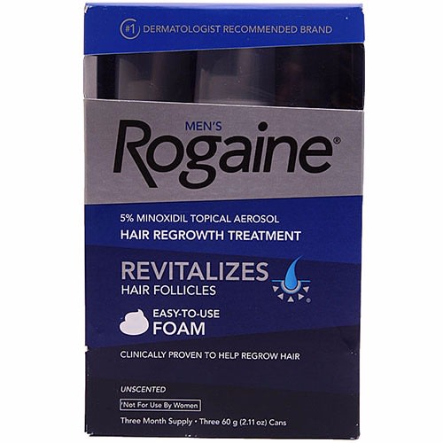 Men's Rogaine Foam-Three Month Supply