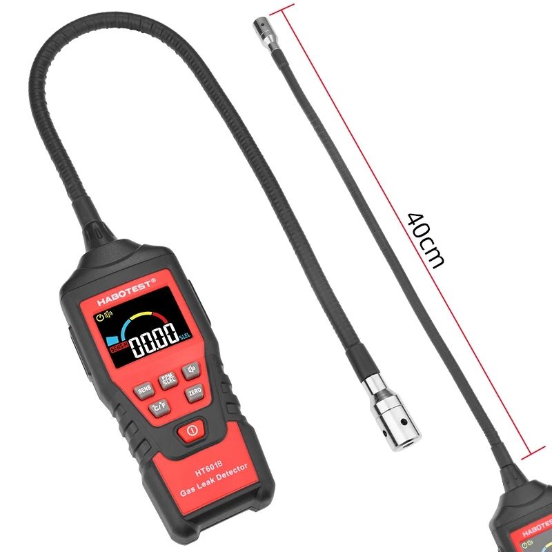 Gas Analyzer Gas Leak Detector PPM Meter Combustible Flammable Natural Tester 9999 PPM 20% LEL