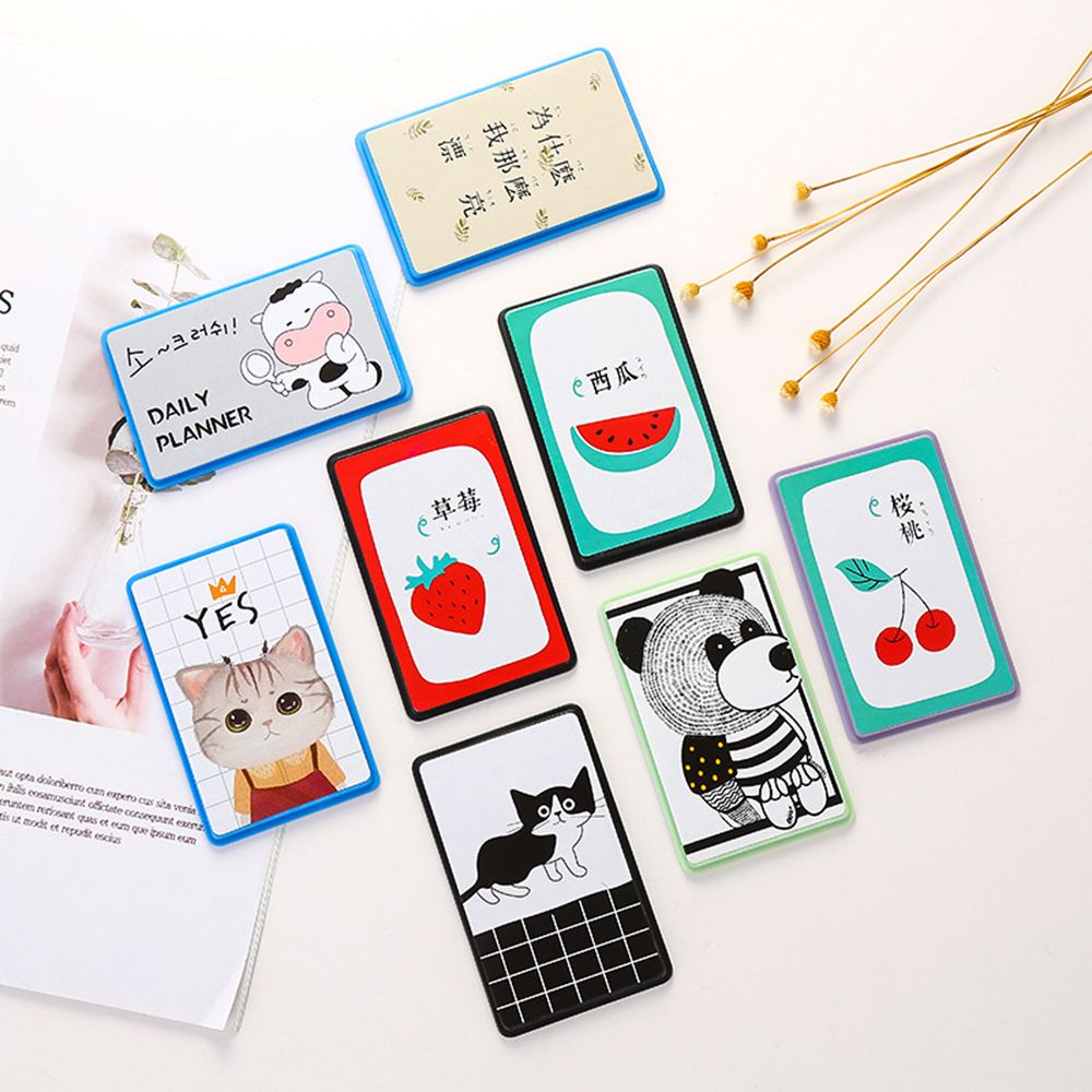 Mini Card Size Calculator Ultra-thin Cute Cartoon Solar