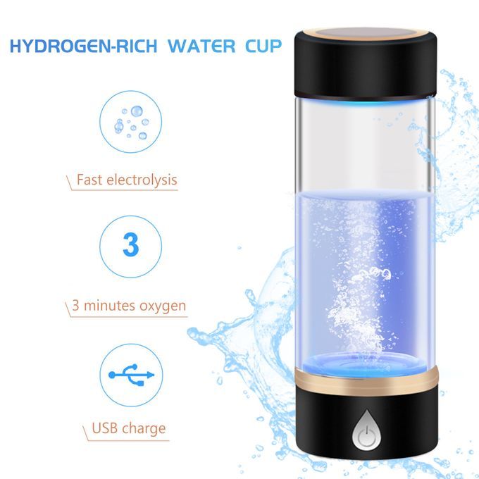 420ml Portable Hydrogen-Rich Water Generator Bottle