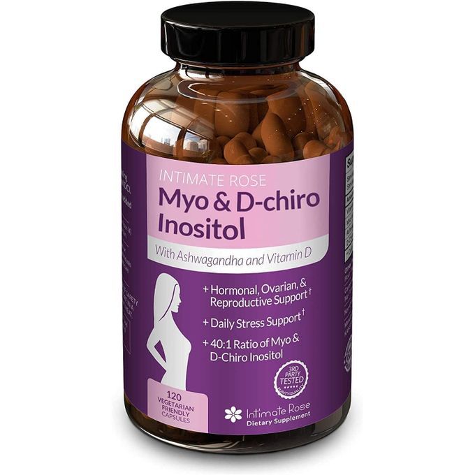 Myo-Inositol & D-Chiro Inositol 40:1 Blend, 120 Capsules