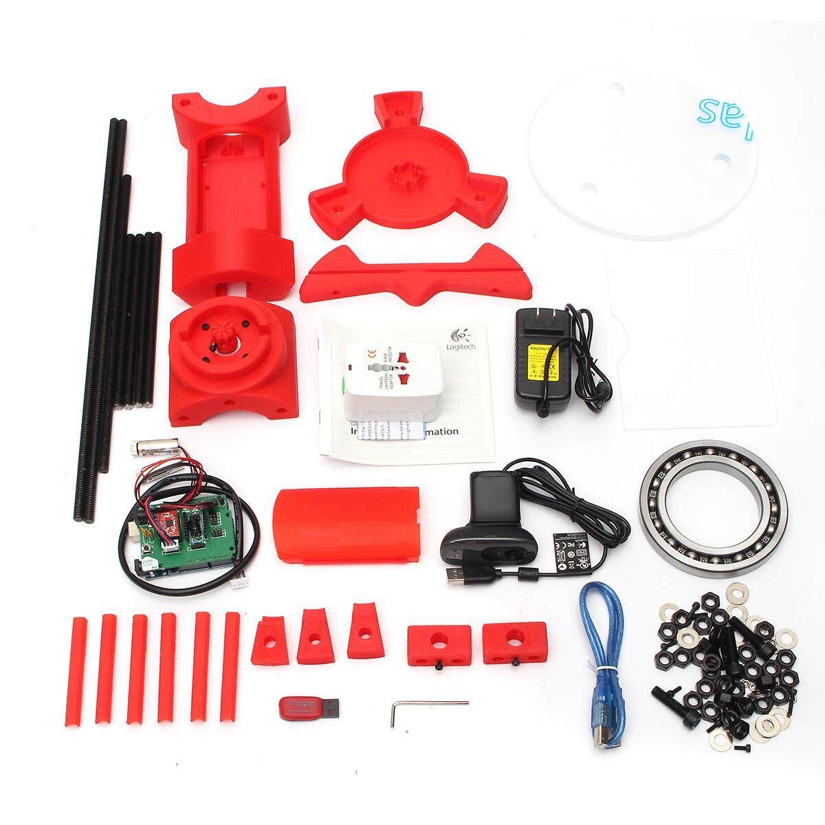 Open Source 3D DIY Scanner Laser Plate Kit W/Adapter Object For Ciclop Printer