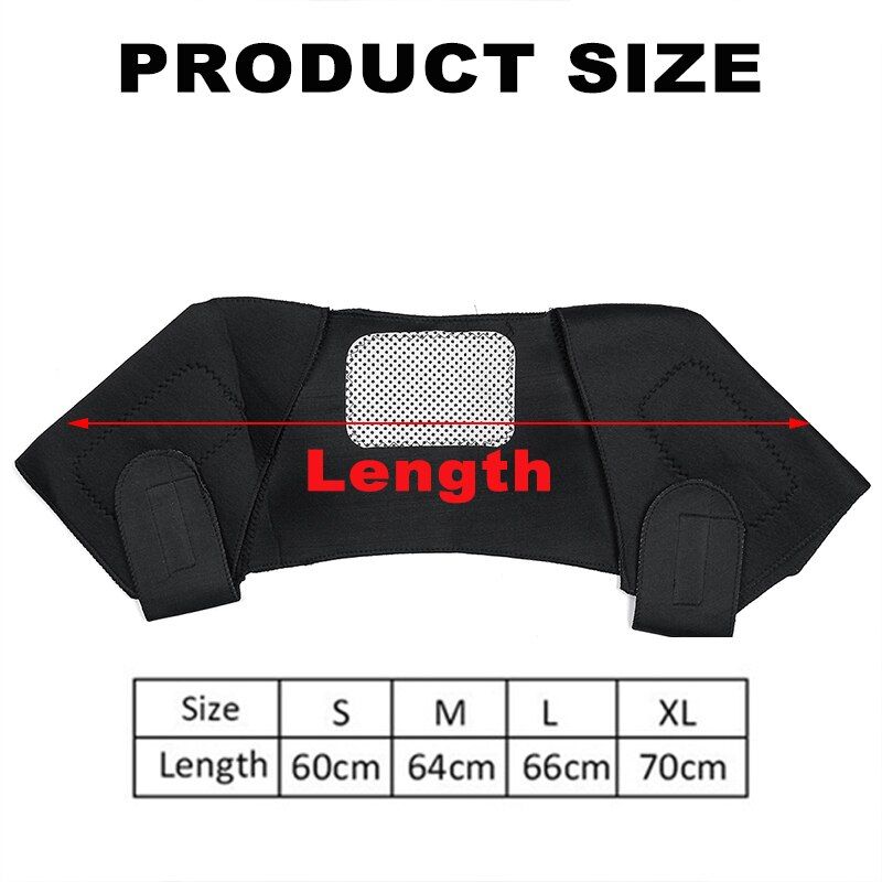 S-XL Magnetic Shoulder Warm Pad Heating Pads For Back Neck