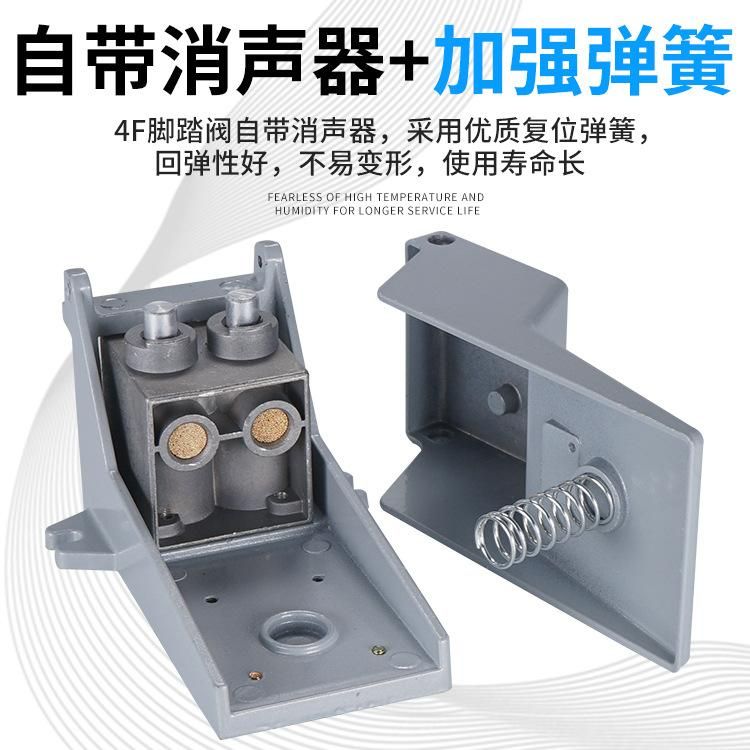 Pneumatic Foot Valve 4f210-08L Cylinder Reversing Ventilation Switch Fv320 Pedal Type Controller 420 Valve 3