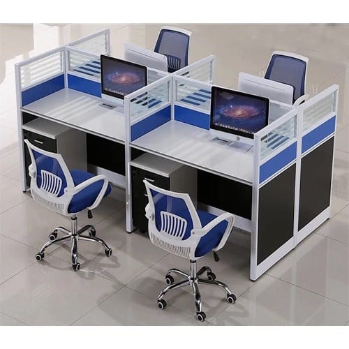 Office Workstation - Blue