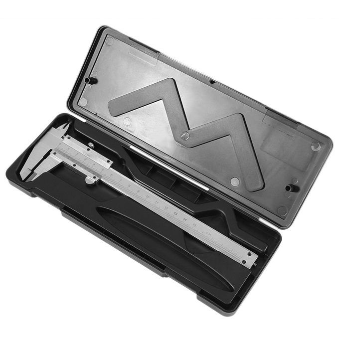 Vernier Caliper 6 0-150mm/0.02mm Metal Carbon Steel Calipers Gauge Tool
