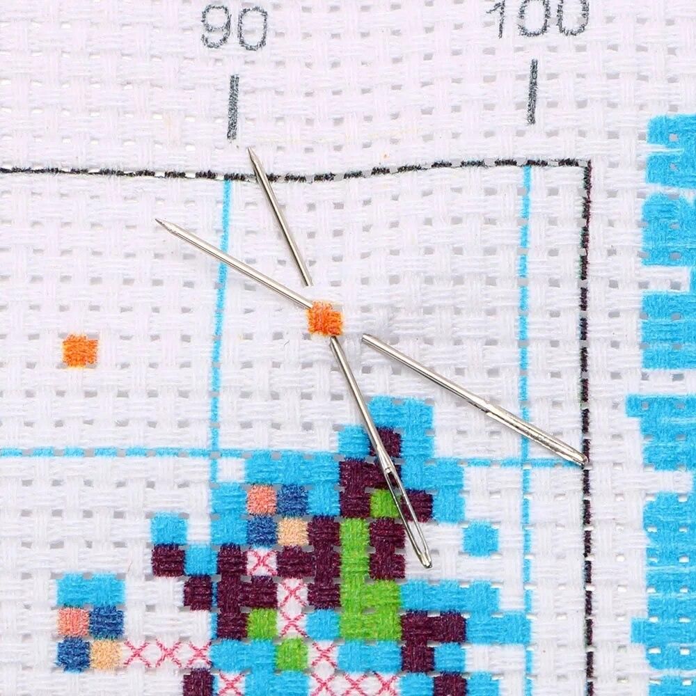 Cross Stitch Needlework Sets Rabbit Pattern Crafts Embroidery kits 11CT Print Cloth DIY