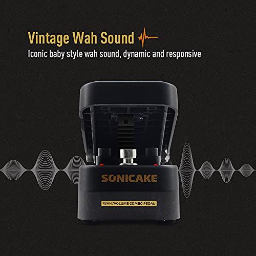 SONICAKE VolWah Active Volume  Wah Pedal