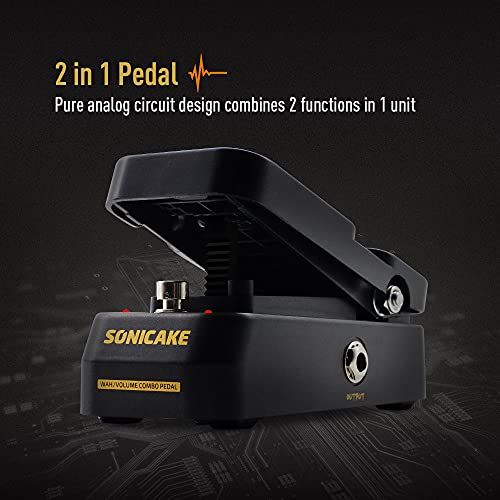 SONICAKE VolWah Active Volume  Wah Pedal