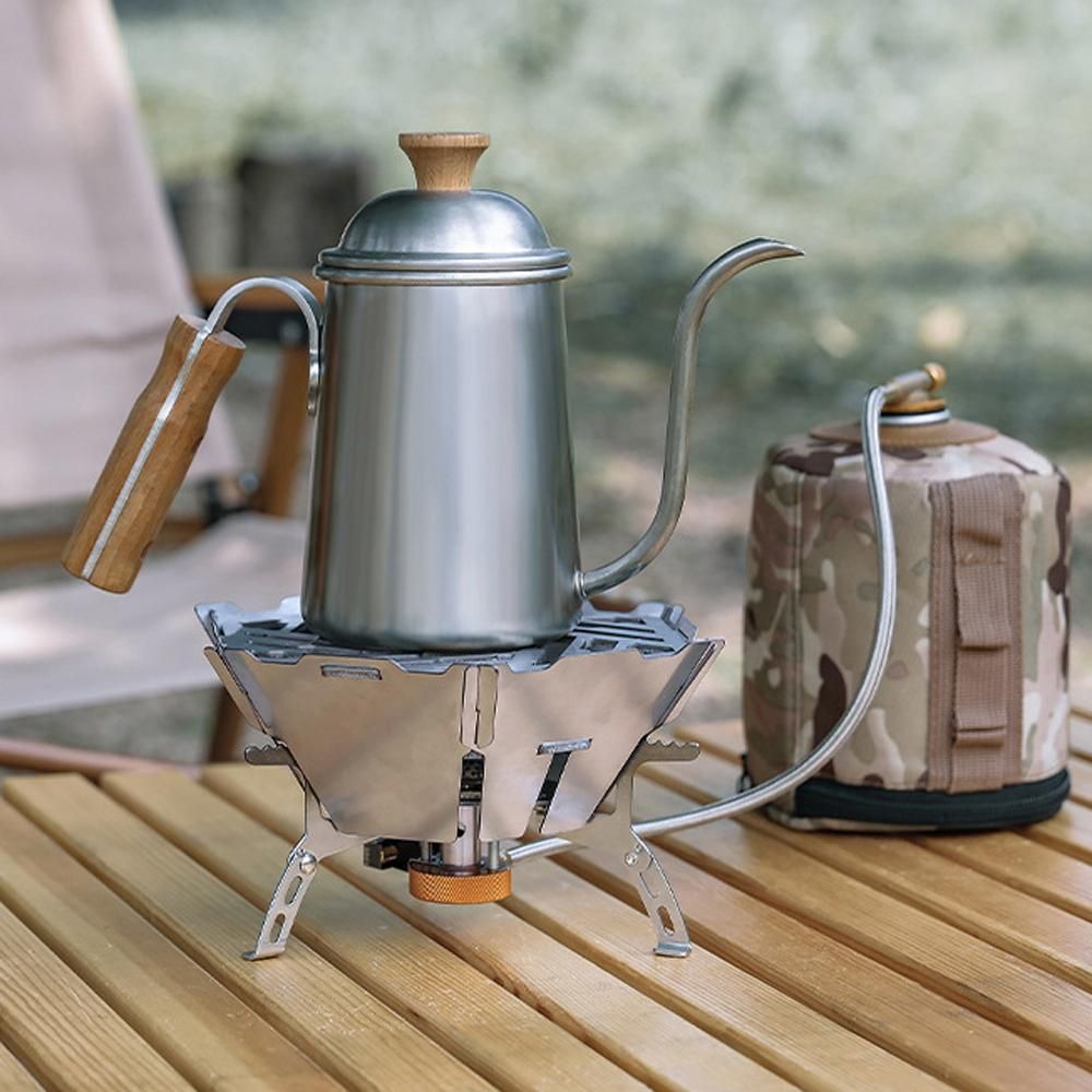 Outdoor Camping Stoves Rack Portable Stainless Steel Furnace Frame Windshield Multifunctional Picnic BBQ Cooking Accessory Fire Burn Pit Stand Wind Screen