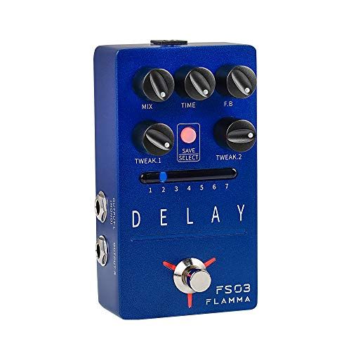 FLAMMA FS03 Guitar Delay Pedal Stereo Digital Delay Guitar E