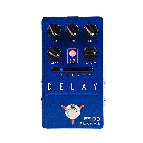 FLAMMA FS03 Guitar Delay Pedal Stereo Digital Delay Guitar E