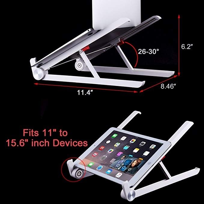 Notebook&iPad Stand Tablet Table Holder For Home Or Office