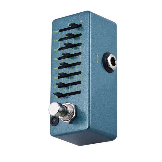 EQ7 Mini Guitar Equalizer Effect Pedal 7-Band EQ Aluminum