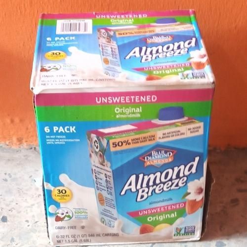 Almond Milk (Unsweetened) Pack Of 6