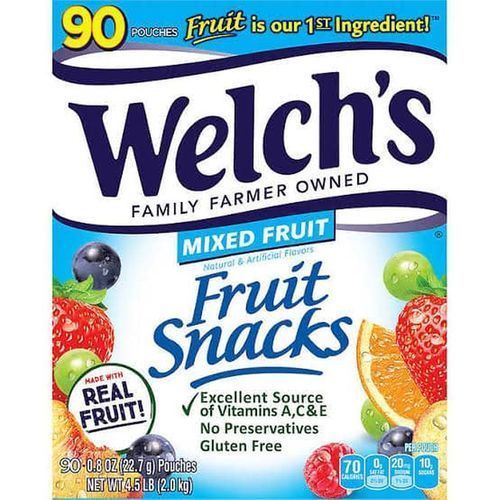 Healthy And Nutritious Mixed Fruits Snacks -