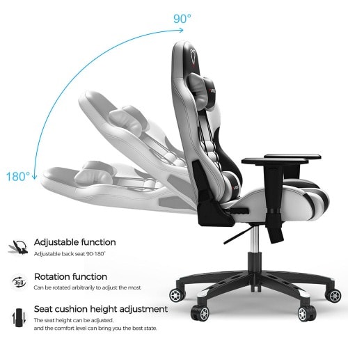 Furgle Ergonomic Chair + Footrest