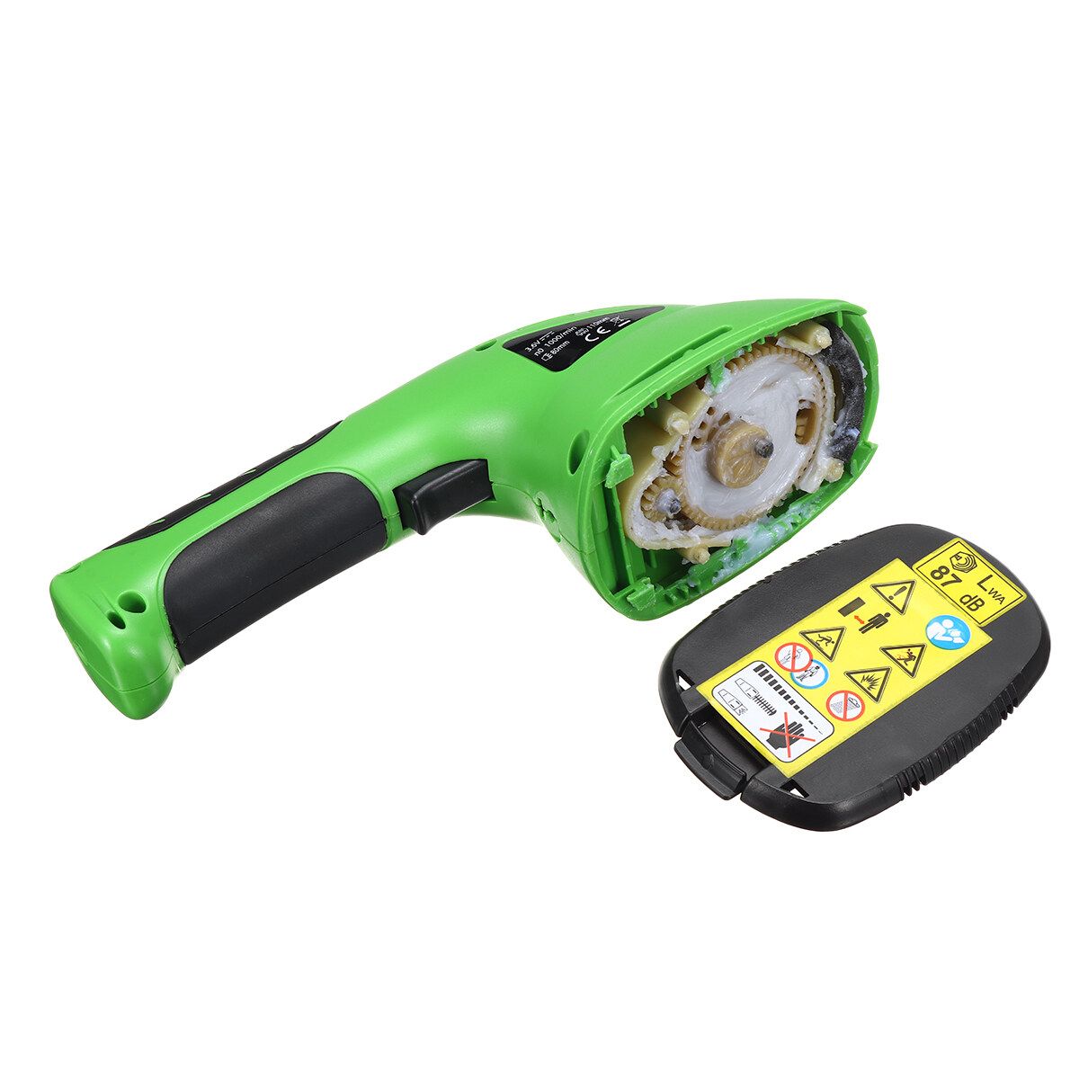 2 In 1 Rechargeable Cordless Grass Shear Lawn Mower Garden Pruning Hedge Trimmer US