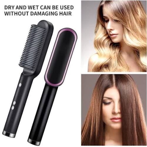 Hot Hair Comb And Straightener