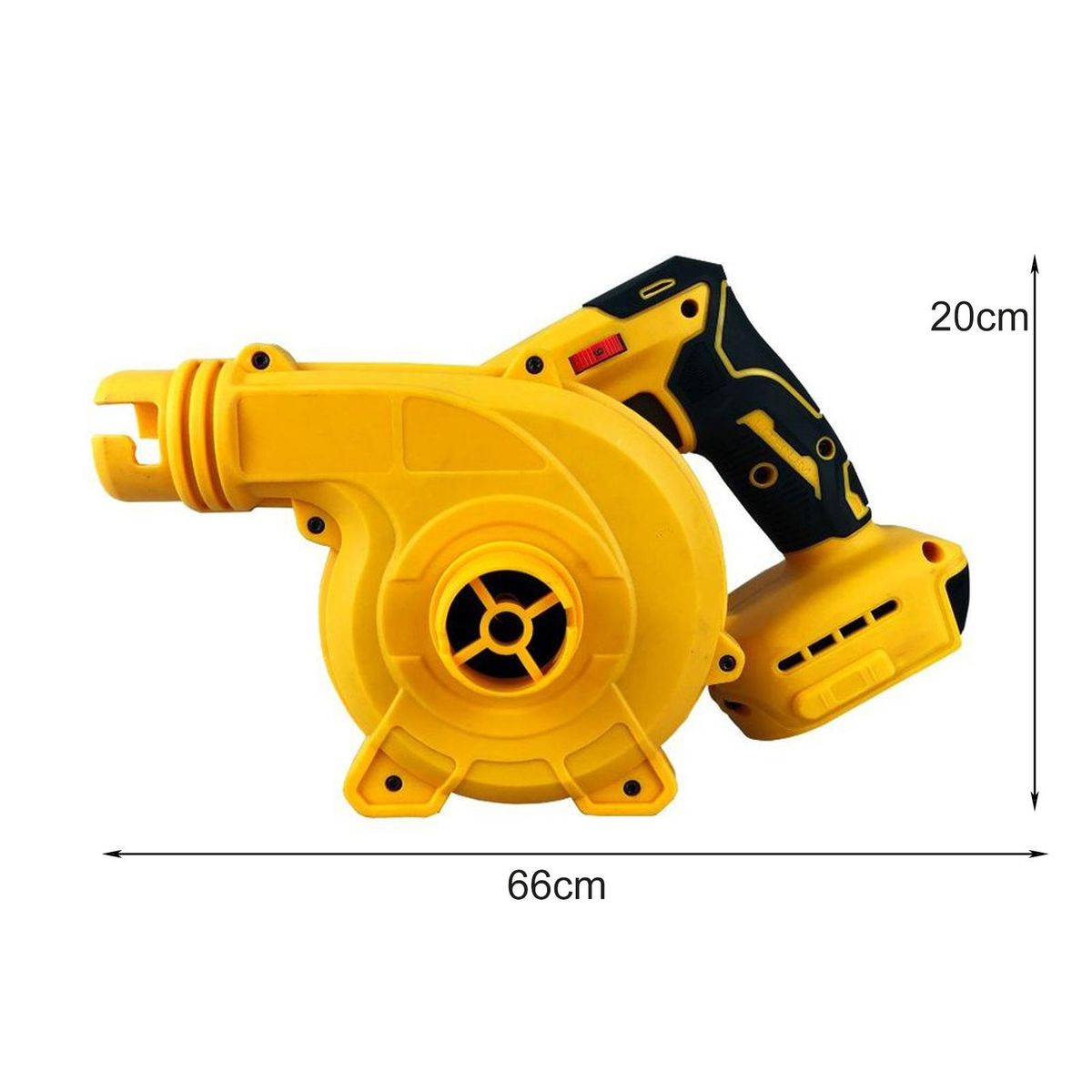 2-in-1 Blower Vacuum Dewalt Cordless Leaf Blower Vacuum High Power Yellow