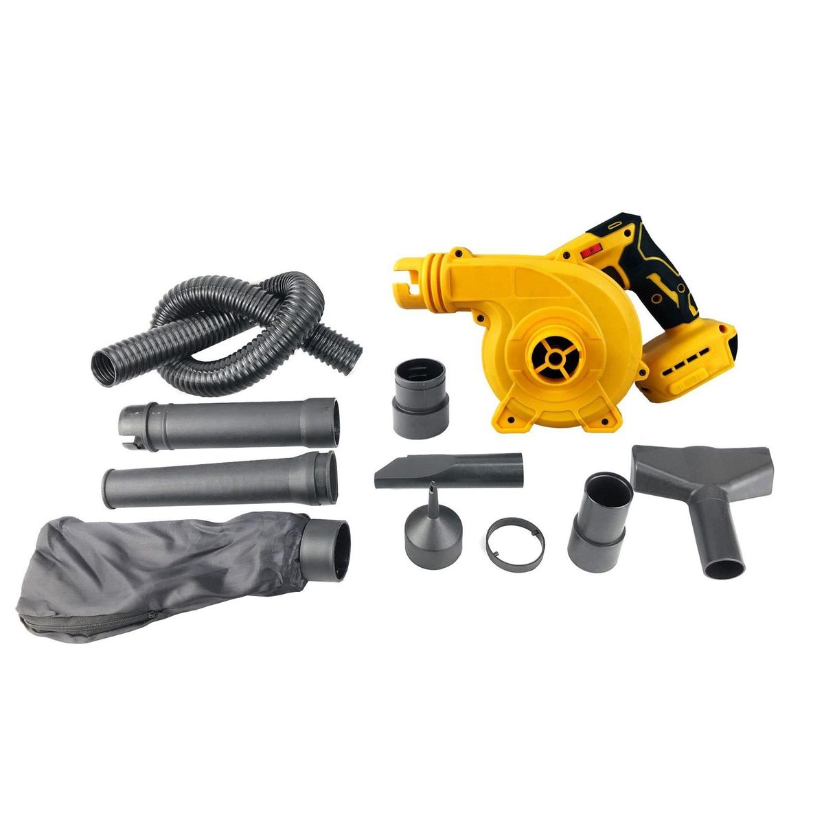 2-in-1 Blower Vacuum Dewalt Cordless Leaf Blower Vacuum High Power Yellow
