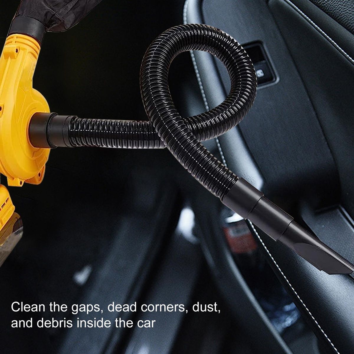 2-in-1 Blower Vacuum Dewalt Cordless Leaf Blower Vacuum High Power Yellow