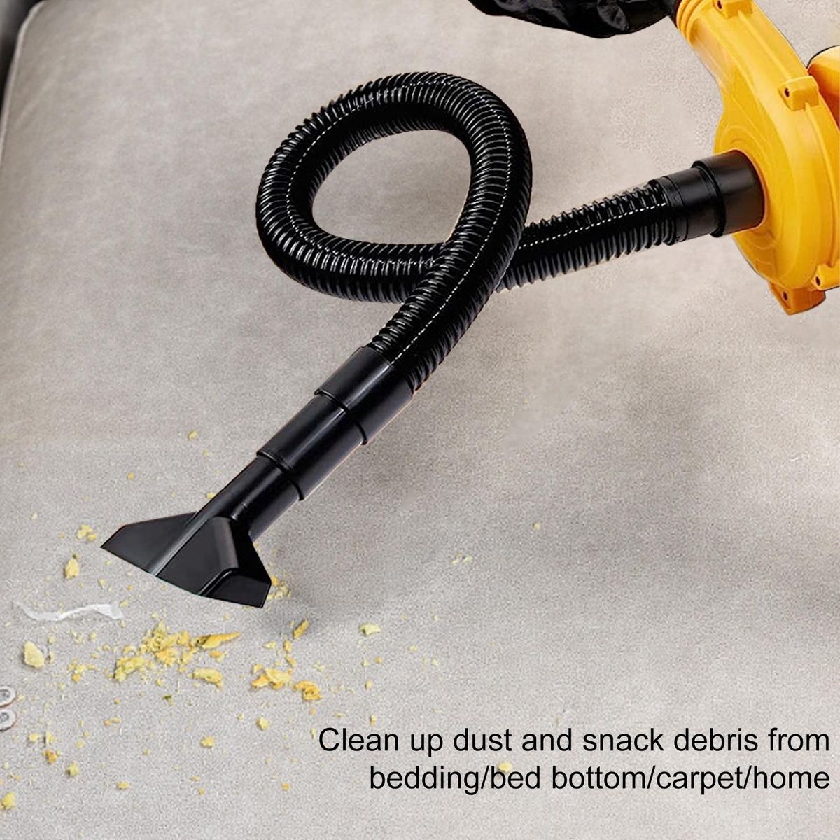 2-in-1 Blower Vacuum Dewalt Cordless Leaf Blower Vacuum High Power Yellow