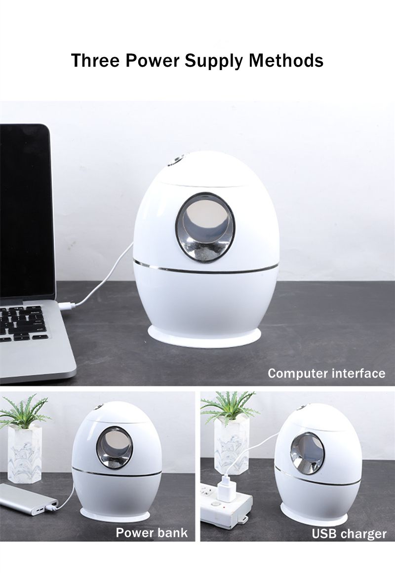 800ML USB Humidifiers Cool Mist Maker Diffuser LED Display.
