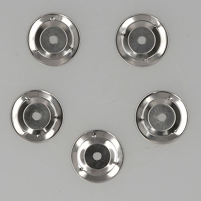 50pcs Tambourine Bell Ring Jingle Bell Stainless Steel For