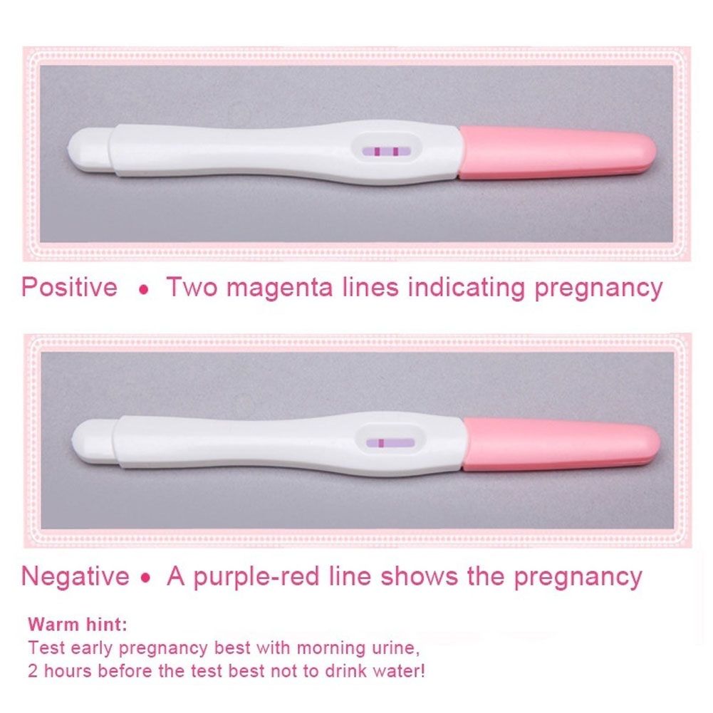 5Pcs Ultra Eay Pregnancy Midstream Test Strip Kit Home-