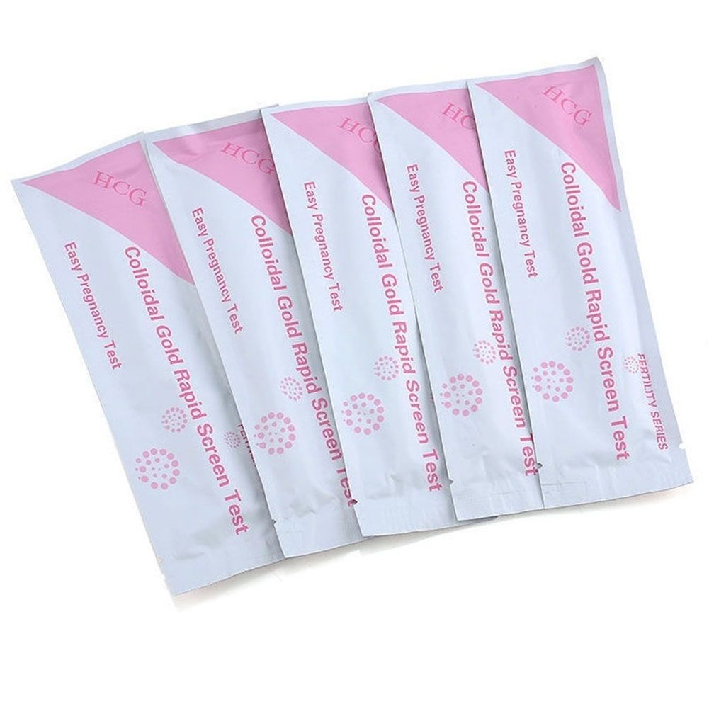 5Pcs Ultra Eay Pregnancy Midstream Test Strip Kit Home-
