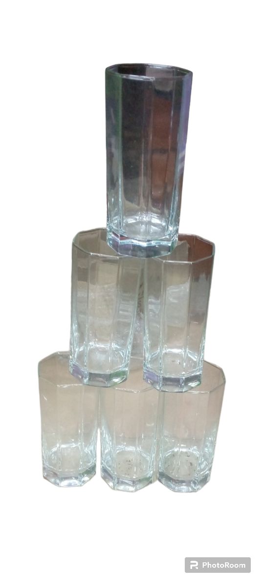 6pieces Breakable Glass Cups