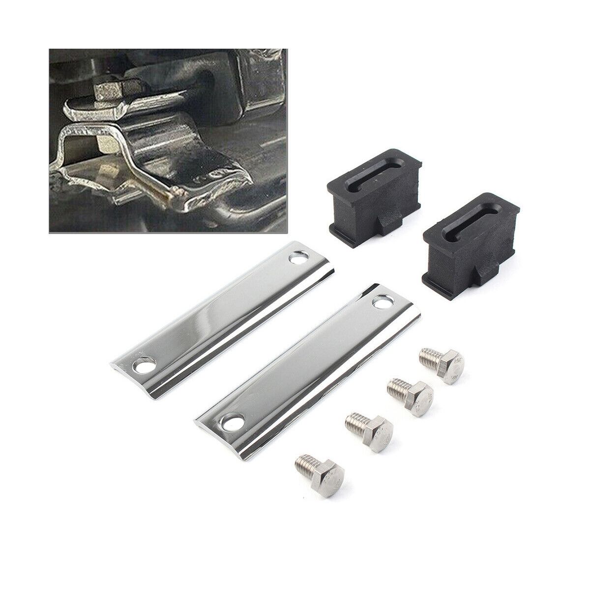 1Set Muffler Hanger Bracket Kit 65724-85A for FLT Road