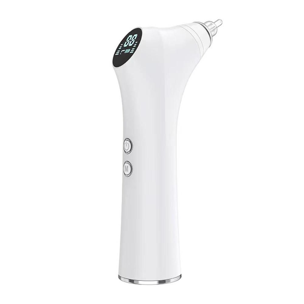 Multifunctional Electric Baby Nasal Aspirator Baby Nose Sucker Nose Cleaner for Infants 3 Suction Levels Low Noise Anti-backflow Built-in Battery Soothing Music with 4pcs Suction Tips