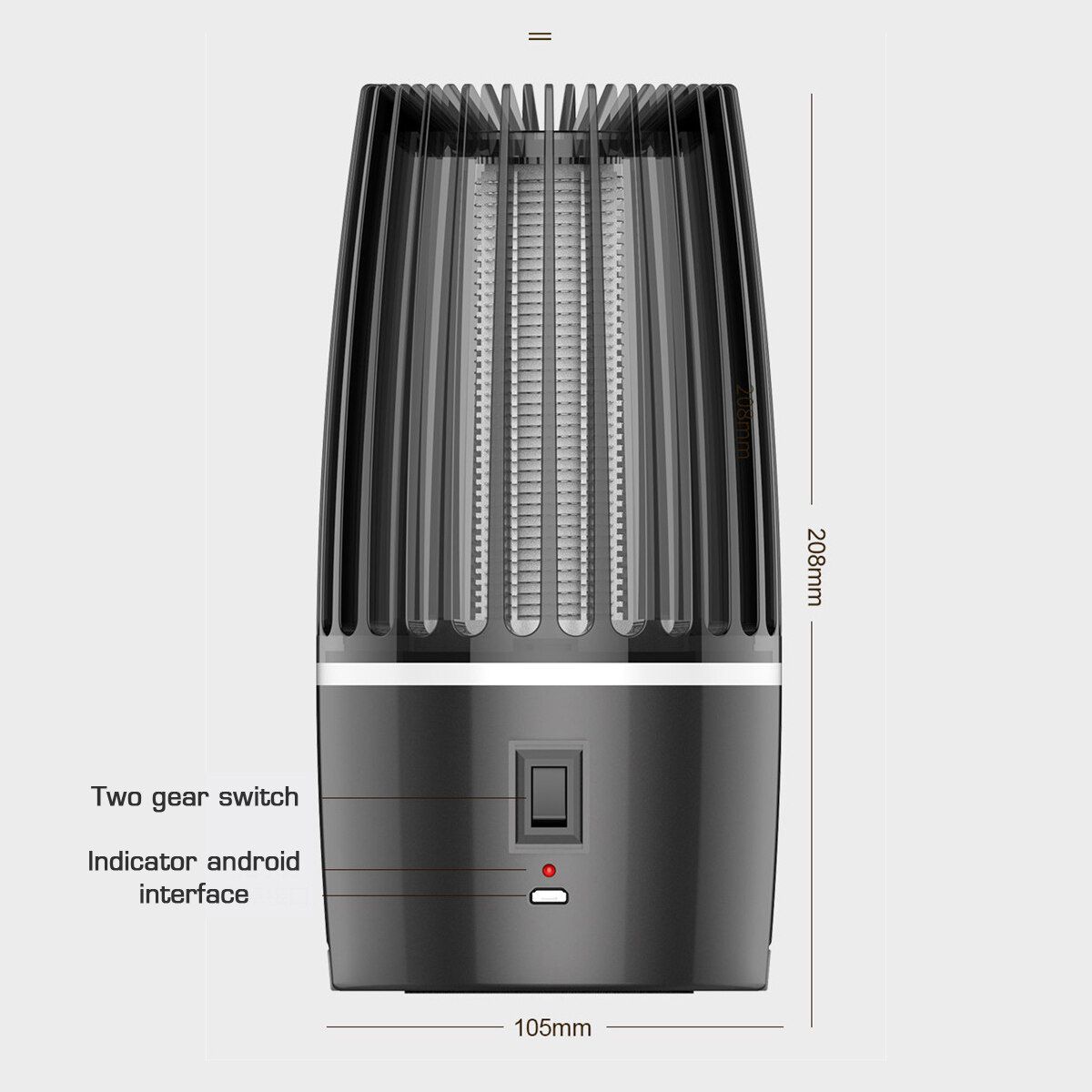 Mosquito Killer Lamp LED Mosquitoes Repellent Portable Electric USB Powered Insect Pest Catcher Killer Indoor Outdoor Mosquito Trap Mute Silent Non-T0xic