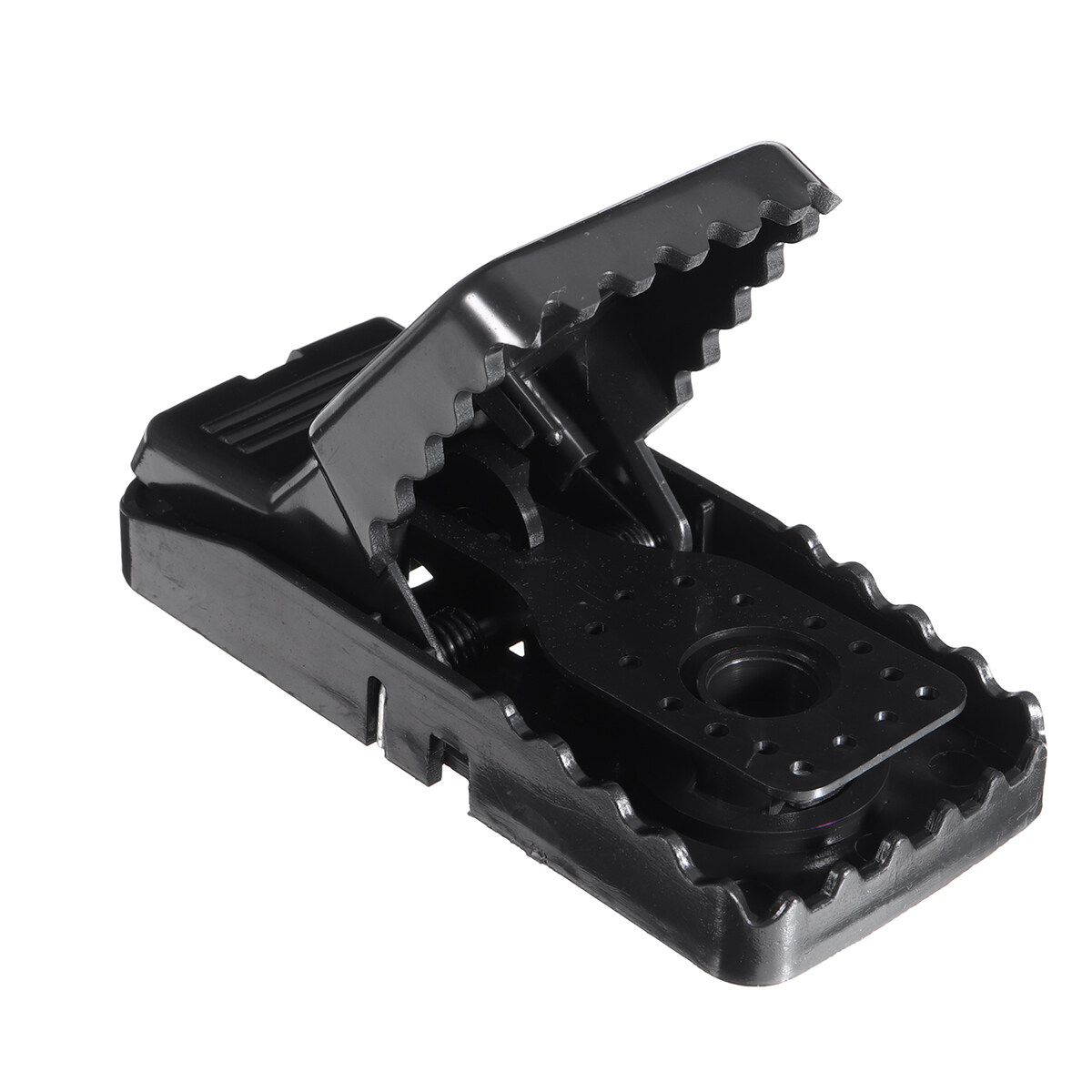 4pcs Highly Sensitive And Powerful Mousetrap Fully Automatic Mousetraps Black For Home Use