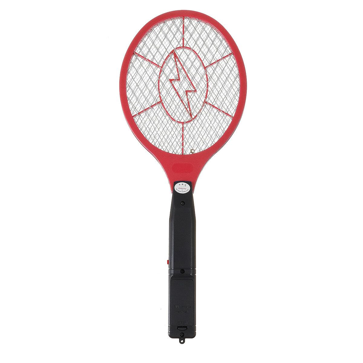 Electric Mosquito Killer Fly Insect Swatter Handheld Tennis Racket Bug Red