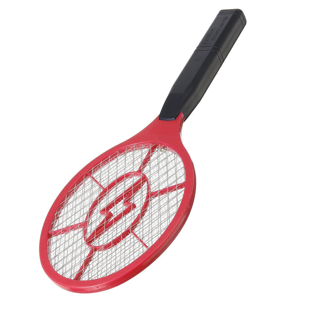 Electric Mosquito Killer Fly Insect Swatter Handheld Tennis Racket Bug Red