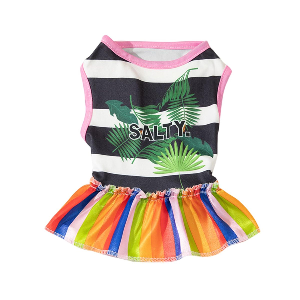 Puppy Dress Wear-resistant Dog Cartoon Skirt Green