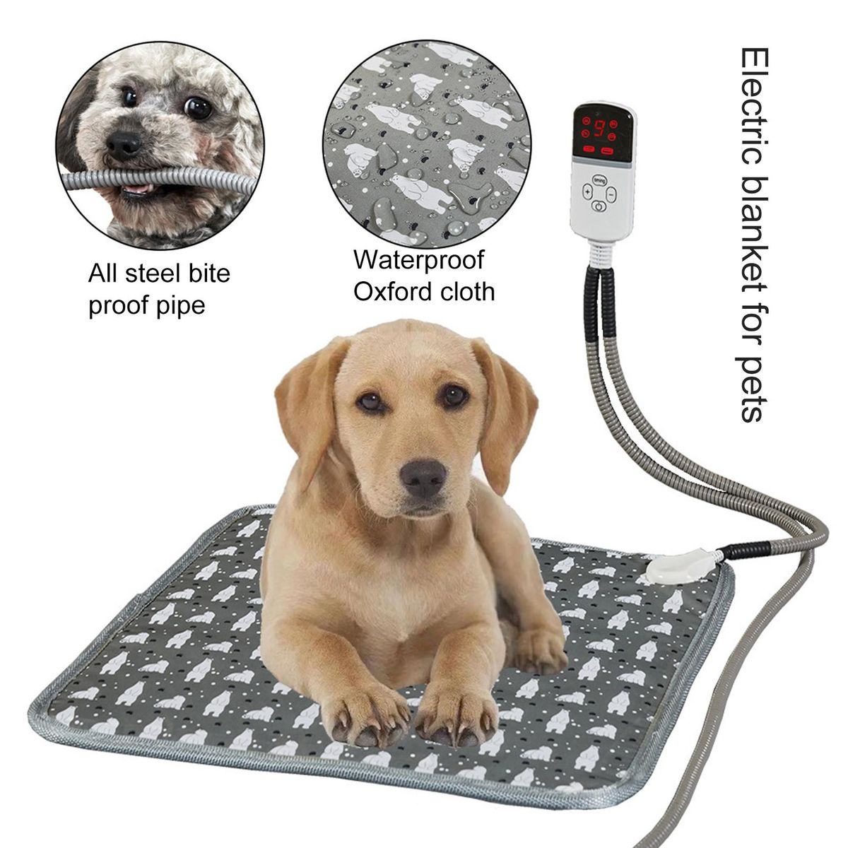 Pet Heating Pad Pet Dog Cat Electric Blanket EU Plug
