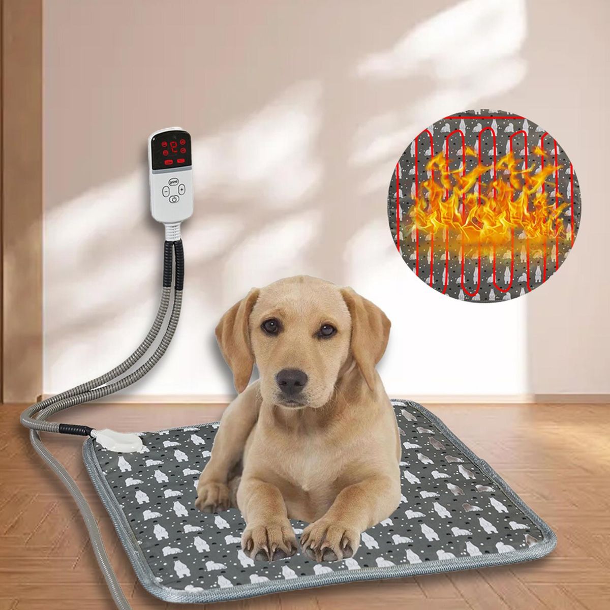 Pet Heating Pad Pet Dog Cat Electric Blanket EU Plug