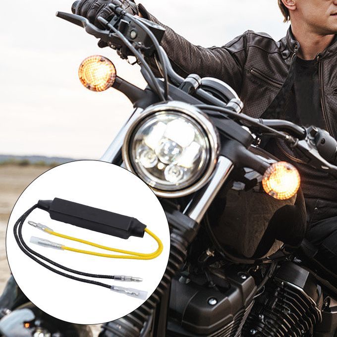 2Pcs Motorcycle LED Decoder Universal Strong Stability-