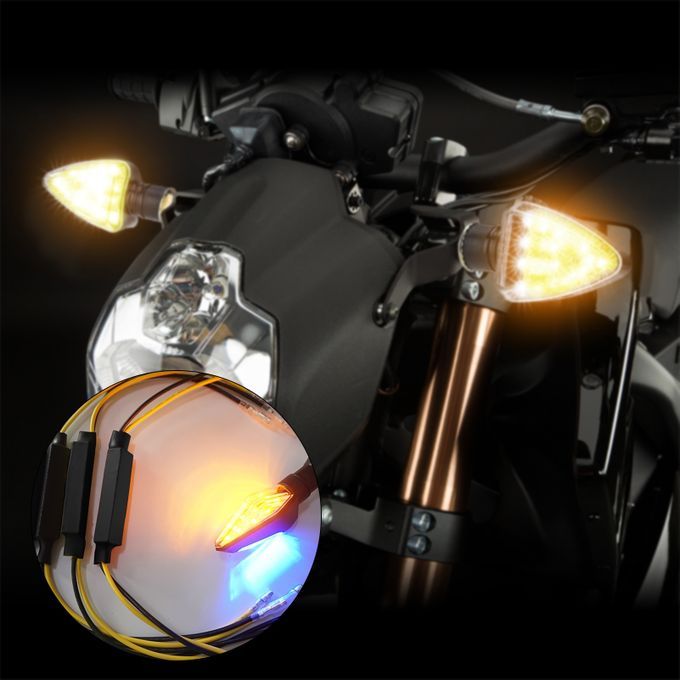 2Pcs Motorcycle LED Decoder Universal Strong Stability-