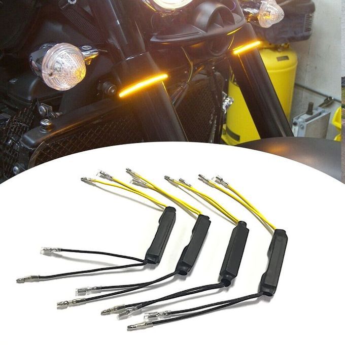 2Pcs Motorcycle LED Decoder Universal Strong Stability-