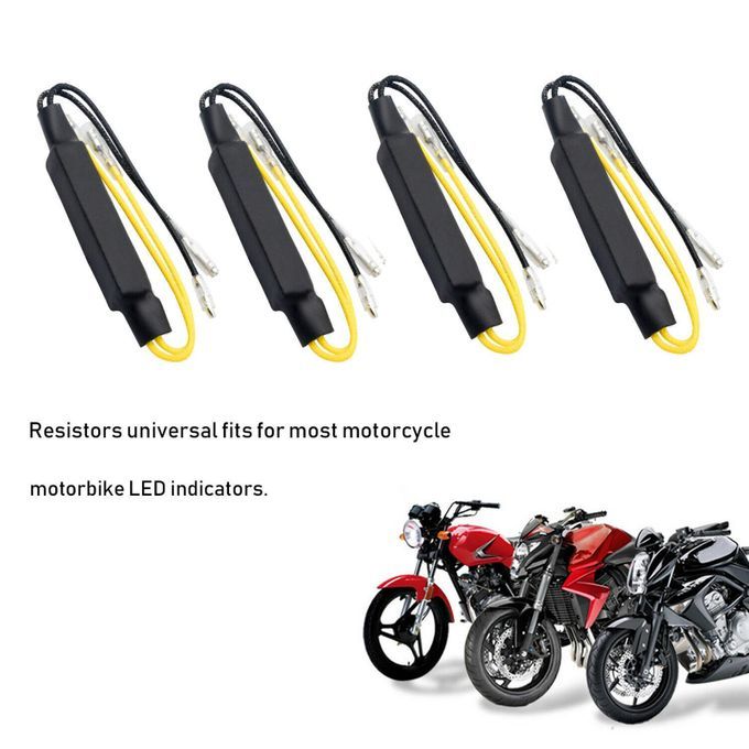 2Pcs Motorcycle LED Decoder Universal Strong Stability-