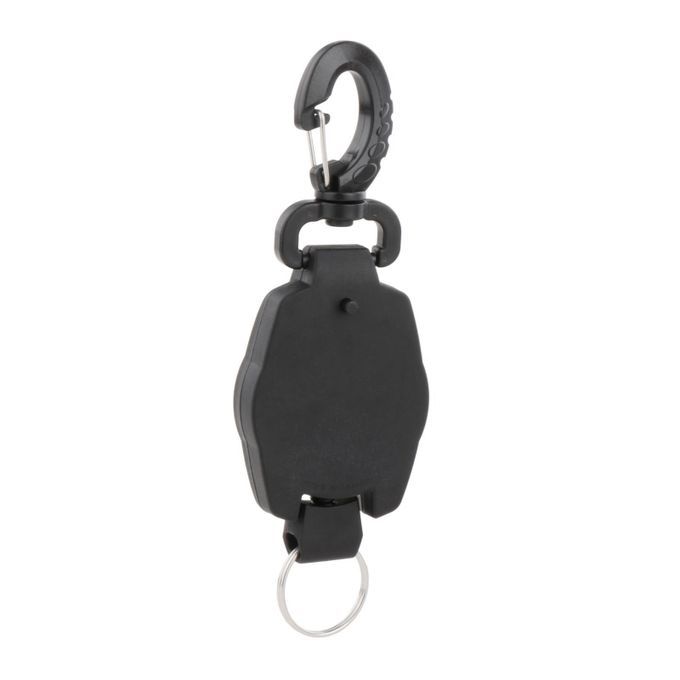 Compact Gear Keeper Retractor Microphone Mic Holde 43" Plastic Hook