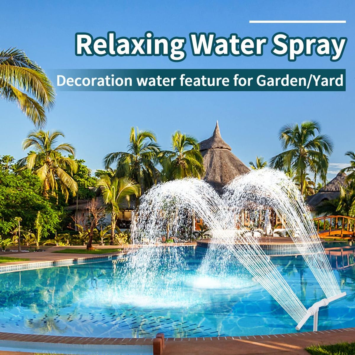 Pool Fountain Head Bracket Garden Sprinkle Pool Fountain Head Bracket