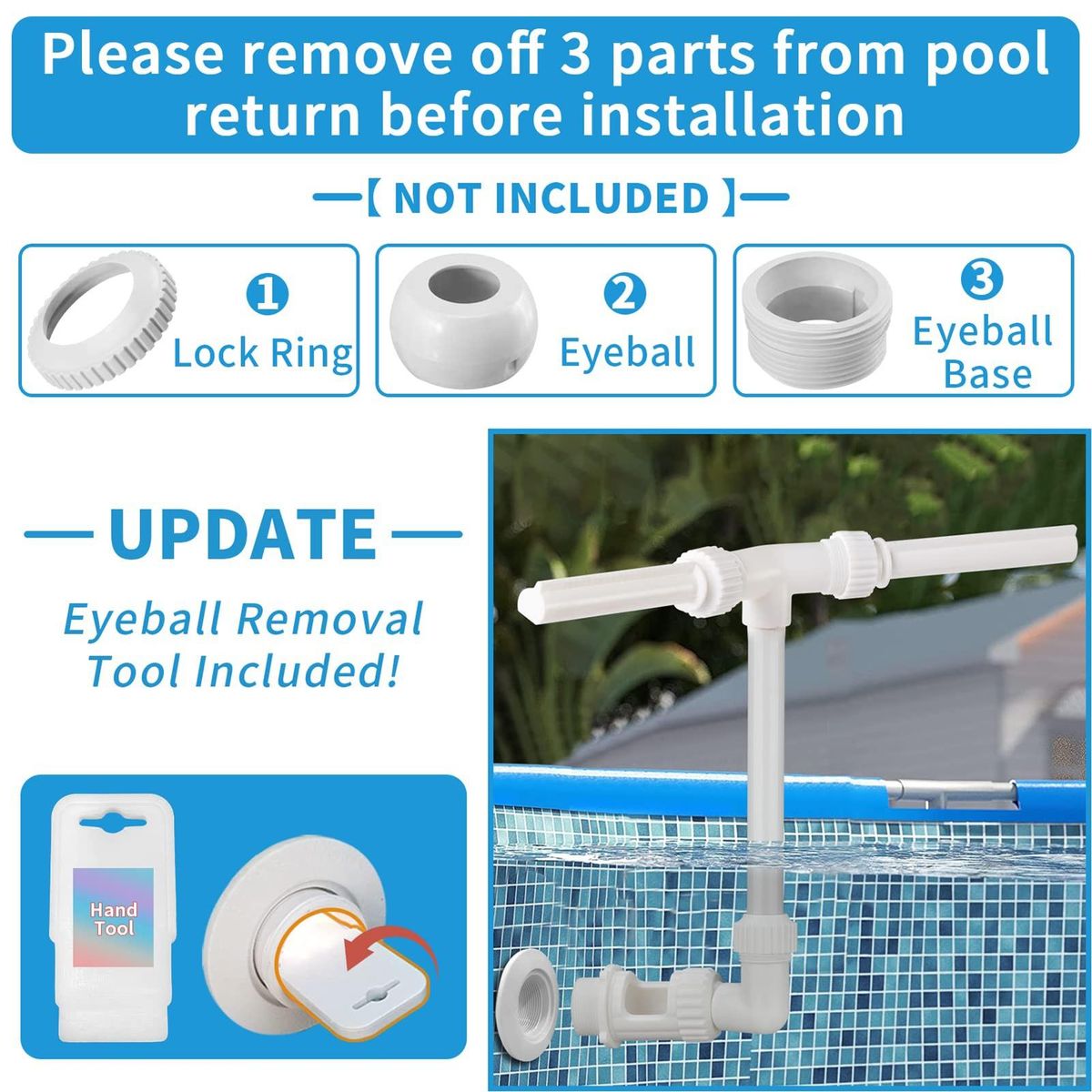 Pool Fountain Head Bracket Garden Sprinkle Pool Fountain Head Bracket