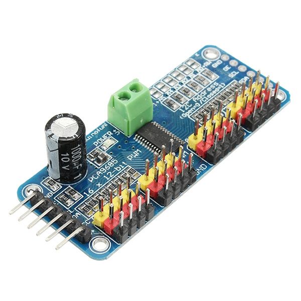 5Pcs PCA9685 16-Channel 12-bit PWM Servo Motor Driver I2C Module For Arduino Robot